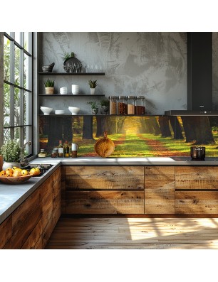 Glas Küchenrückwand 6 mm ESG Motive KRWM-0409