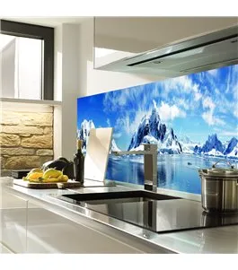 Glas Küchenrückwand 6 mm ESG Motive KRWM-0410