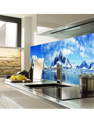 Glas Küchenrückwand 6 mm ESG Motive KRWM-0410