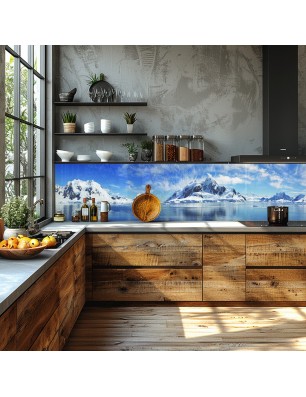 Glas Küchenrückwand 6 mm ESG Motive KRWM-0410
