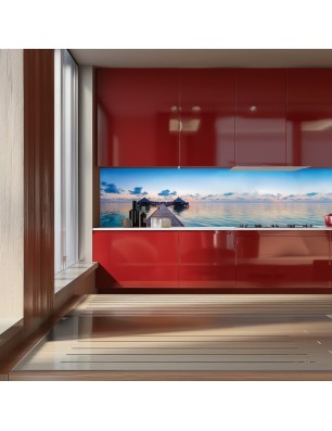 Glas Küchenrückwand 6 mm ESG Motive KRWM-0416