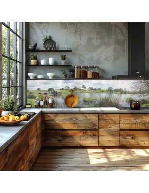 Glas Küchenrückwand 6 mm ESG Motive KRWM-0417