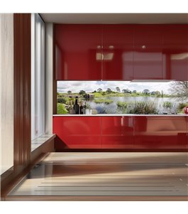 Glas Küchenrückwand 6 mm ESG Motive KRWM-0417