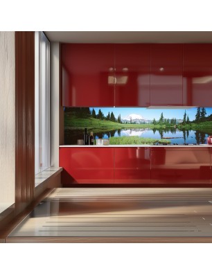 Glas Küchenrückwand 6 mm ESG Motive KRWM-0418