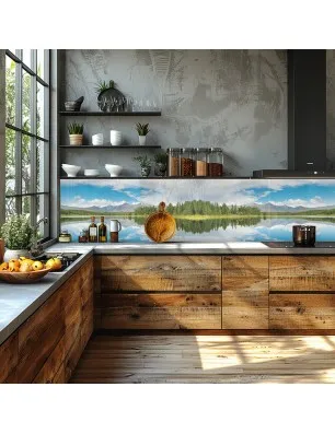 Glas Küchenrückwand 6 mm ESG Motive KRWM-0420