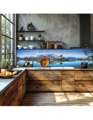 Glas Küchenrückwand 6 mm ESG Motive KRWM-0422