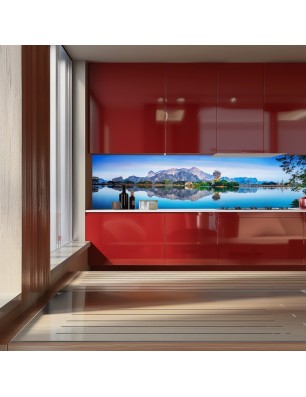 Glas Küchenrückwand 6 mm ESG Motive KRWM-0422