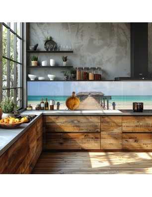Glas Küchenrückwand 6 mm ESG Motive KRWM-0424