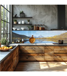 Glas Küchenrückwand 6 mm ESG Motive KRWM-0430
