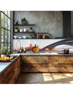 Glas Küchenrückwand 6 mm ESG Motive KRWM-0433