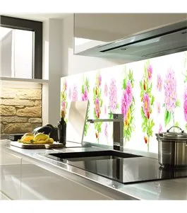 Glas Küchenrückwand 6 mm ESG Motive KRWM-0434