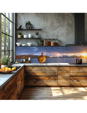Glas Küchenrückwand 6 mm ESG Motive KRWM-0435