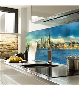 Glas Küchenrückwand 6 mm ESG Motive KRWM-0436