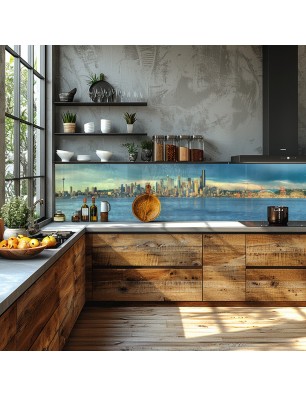 Glas Küchenrückwand 6 mm ESG Motive KRWM-0436