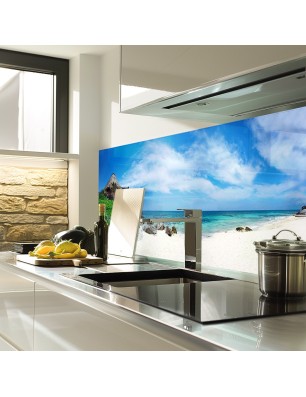Glas Küchenrückwand 6 mm ESG Motive KRWM-0438