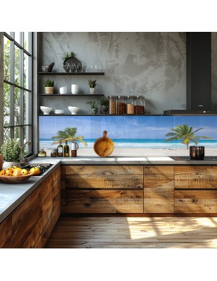 Glas Küchenrückwand 6 mm ESG Motive KRWM-0444