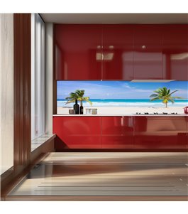 Glas Küchenrückwand 6 mm ESG Motive KRWM-0444