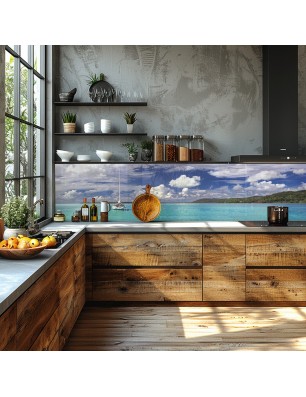 Glas Küchenrückwand 6 mm ESG Motive KRWM-0445