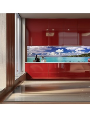 Glas Küchenrückwand 6 mm ESG Motive KRWM-0445