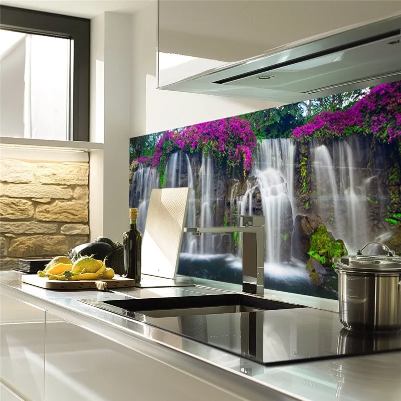 Glas Küchenrückwand 6 mm ESG Motive KRWM-0446