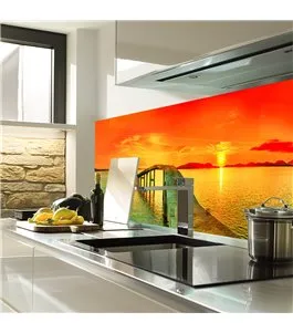 Glas Küchenrückwand 6 mm ESG Motive KRWM-0452