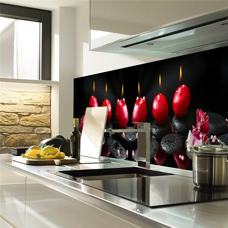 Glas Küchenrückwand 6 mm ESG Motive KRWM-0455