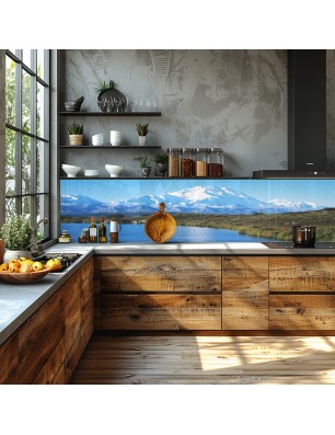 Glas Küchenrückwand 6 mm ESG Motive KRWM-0458