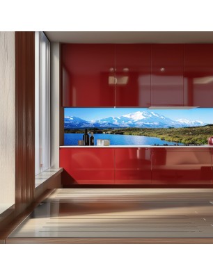Glas Küchenrückwand 6 mm ESG Motive KRWM-0458