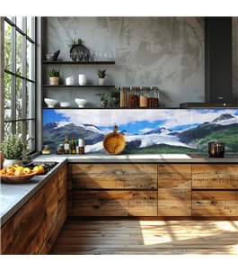 Glas Küchenrückwand 6 mm ESG Motive KRWM-0476