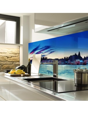 Glas Küchenrückwand 6 mm ESG Motive KRWM-0485