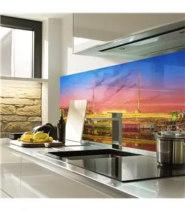 Glas Küchenrückwand 6 mm ESG Motive KRWM-0487