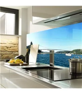 Glas Küchenrückwand 6 mm ESG Motive KRWM-0489