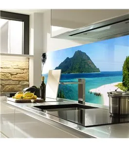 Glas Küchenrückwand 6 mm ESG Motive KRWM-0492