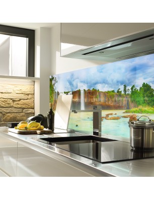 Glas Küchenrückwand 6 mm ESG Motive KRWM-0494
