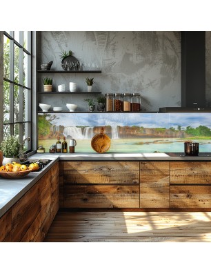 Glas Küchenrückwand 6 mm ESG Motive KRWM-0494