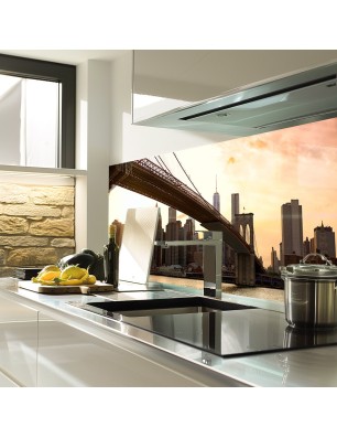 Glas Küchenrückwand 6 mm ESG Motive KRWM-0496