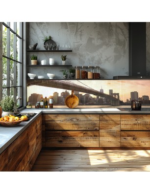 Glas Küchenrückwand 6 mm ESG Motive KRWM-0496