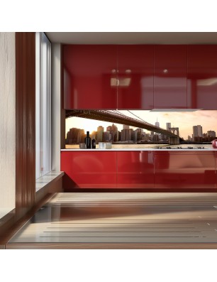 Glas Küchenrückwand 6 mm ESG Motive KRWM-0496