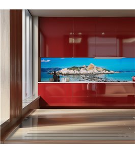 Glas Küchenrückwand 6 mm ESG Motive KRWM-0497