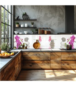 Glas Küchenrückwand 6 mm ESG Motive KRWM-0498