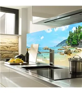 Glas Küchenrückwand 6 mm ESG Motive KRWM-0499