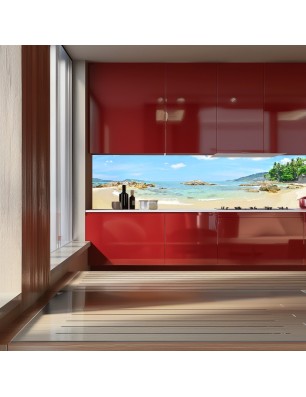 Glas Küchenrückwand 6 mm ESG Motive KRWM-0499