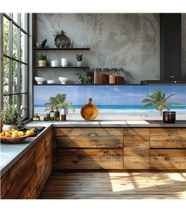 Glas Küchenrückwand 6 mm ESG Motive KRWM-0501