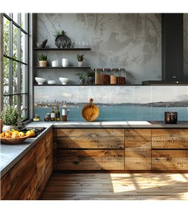 Glas Küchenrückwand 6 mm ESG Motive KRWM-0502