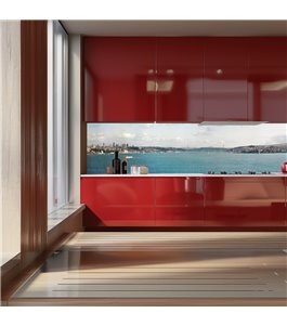 Glas Küchenrückwand 6 mm ESG Motive KRWM-0502