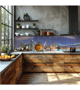 Glas Küchenrückwand 6 mm ESG Motive KRWM-0504