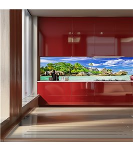 Glas Küchenrückwand 6 mm ESG Motive KRWM-0508