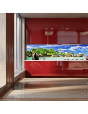 Glas Küchenrückwand 6 mm ESG Motive KRWM-0508