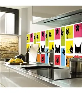 Glas Küchenrückwand 6 mm ESG Motive KRWM-0509