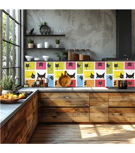 Glas Küchenrückwand 6 mm ESG Motive KRWM-0509